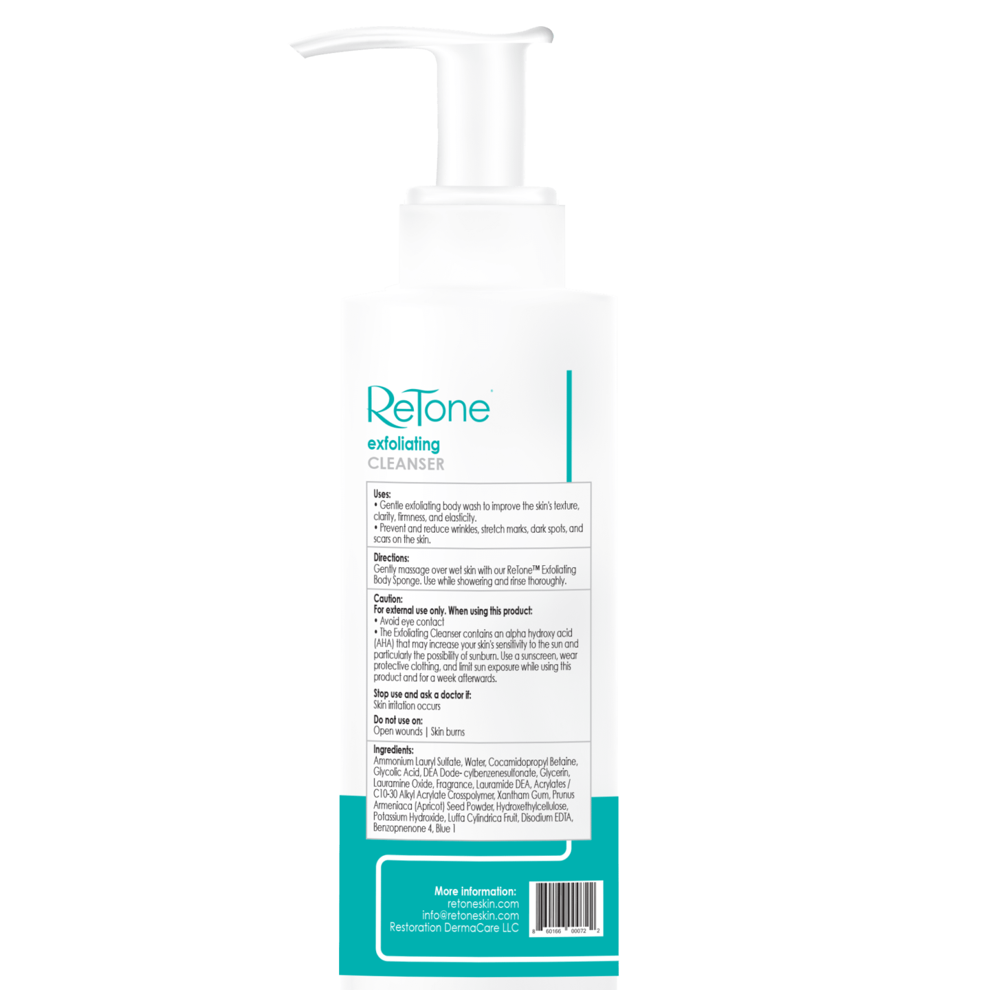 Exfoliating Body Cleanser Reduces Wrinkles & Dark Spots