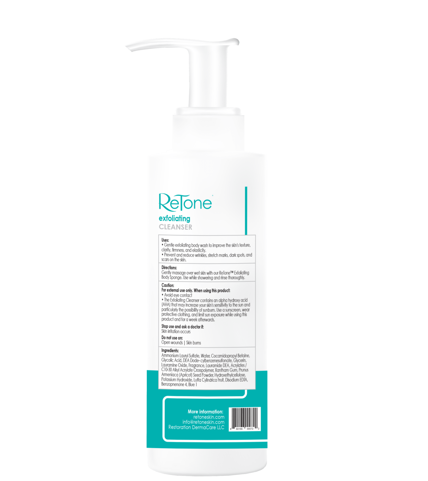 Exfoliating Body Cleanser Reduces Wrinkles & Dark Spots